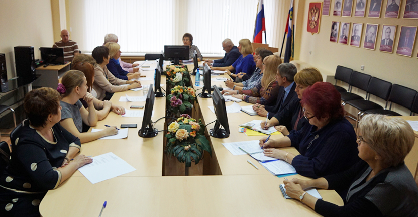 Заседание Общественного совета при Белгородстате от 18.09.2019г.